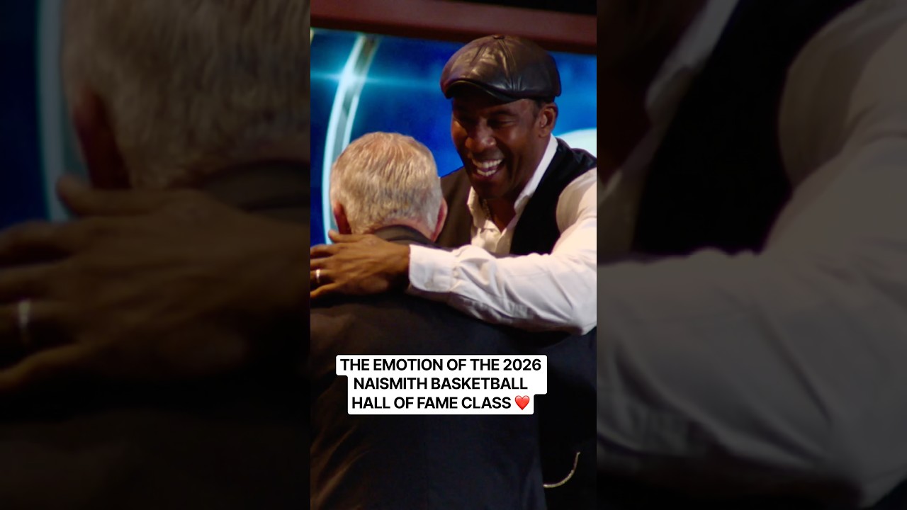 The emotion of reaching the Naismith Basketball Hall of Fame 💯