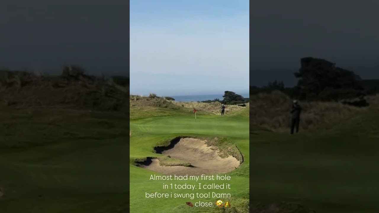 LeBron was just a few feet away from a hole-in-one 🤯⛳️ (via: LeBron James/IG)