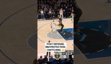 Rudy Gobert was lockdown in round 1 of the playoffs 🔒