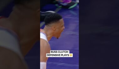 Russell Westbrook always came up clutch on defense when it mattered most 😤