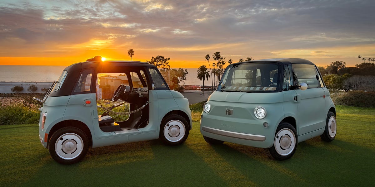 Fiat's Tiny Topolino Is Proving to Be a Popular Golf-Cart Substitute