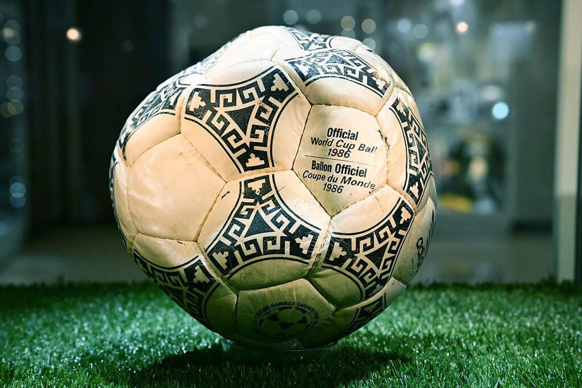 Diego Maradona’s ‘Hand of God’ ball sells for $3.35 million at auction