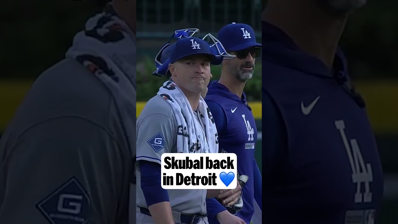 An emotional night back in Detroit for Tarik Skubal 🥹