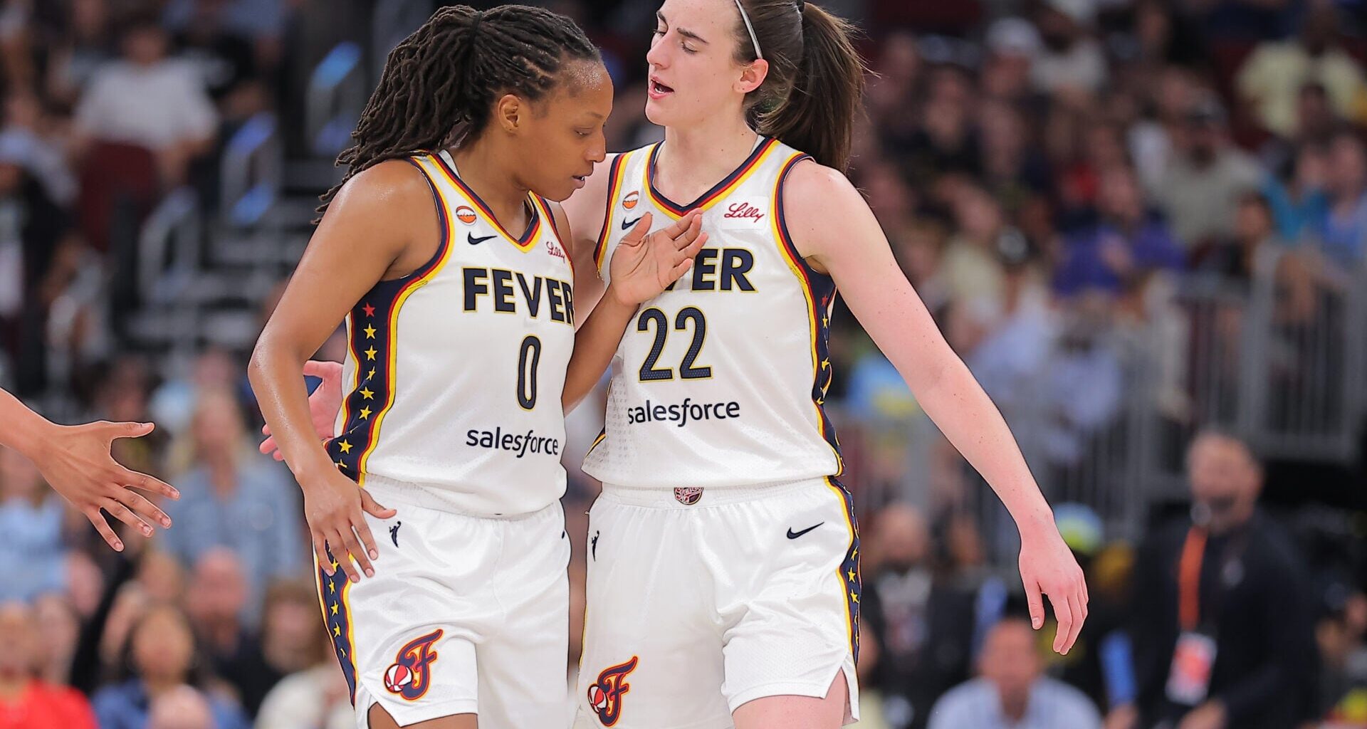 WNBA fans are in awe of 'Splash Sisters' Caitlin Clark and Kelsey Mitchell after latest win