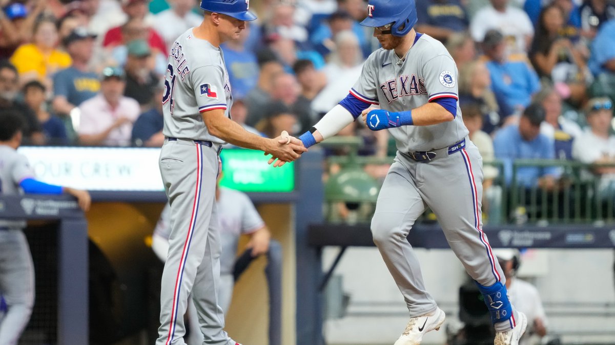 Henderson allows 1 hit in 7 innings as the MLB-leading Brewers beat the Rangers – NBC 5 Dallas-Fort Worth