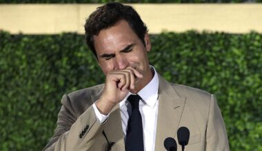 'One of the greatest honours of my life': Emotional Roger Federer full of love and gratitude at Tennis Hall of Fame induction