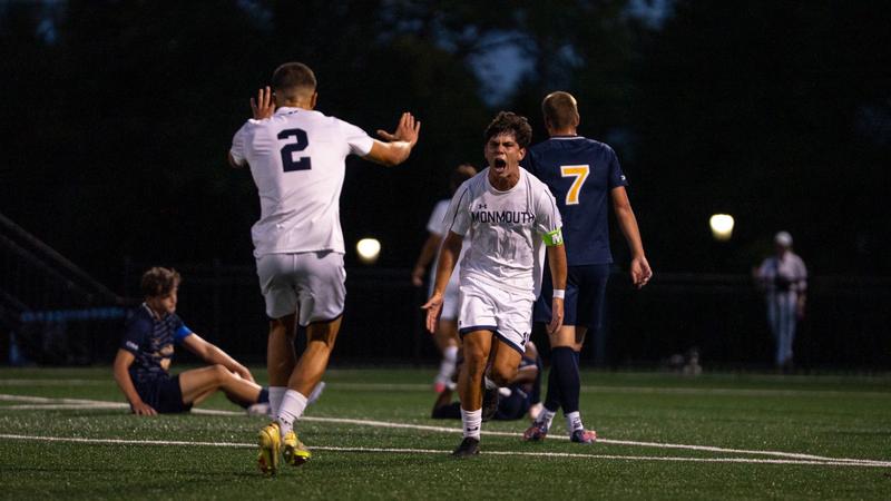 Monmouth Men's Soccer Wins CAA Opener Over Drexel, 1-0