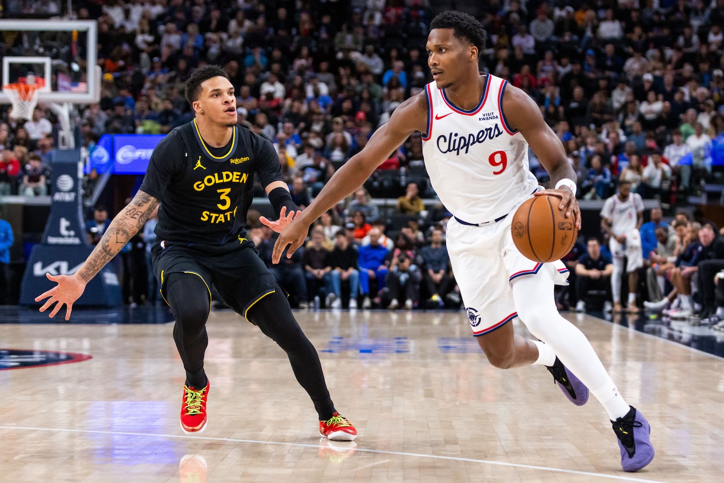 Clippers guard Bennedict Mathurin (right) is another restricted free agent whose future is currently up in the air. 