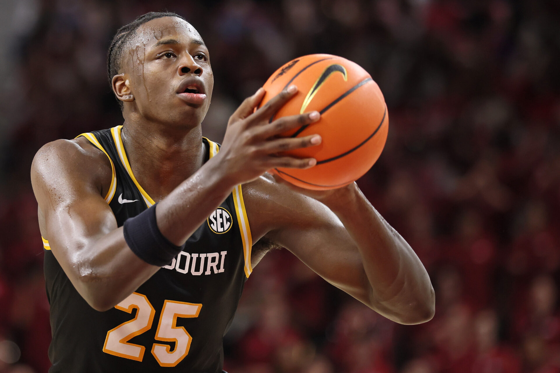NCAA Basketball: Missouri at Arkansas