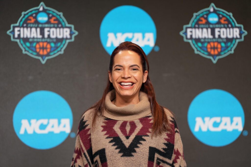 NCAA Womens Basketball: Final Four-ESPN Press Conference