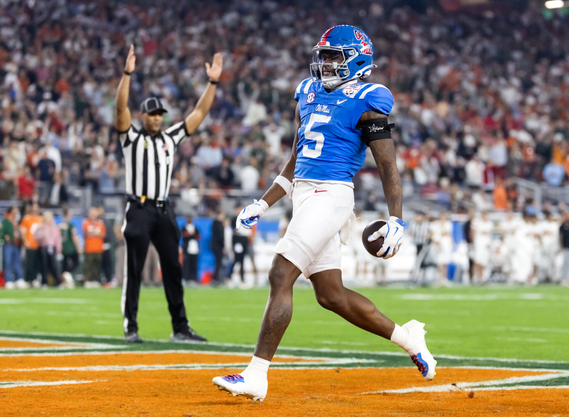 NCAA Football: Fiesta Bowl-Miami vs Mississippi