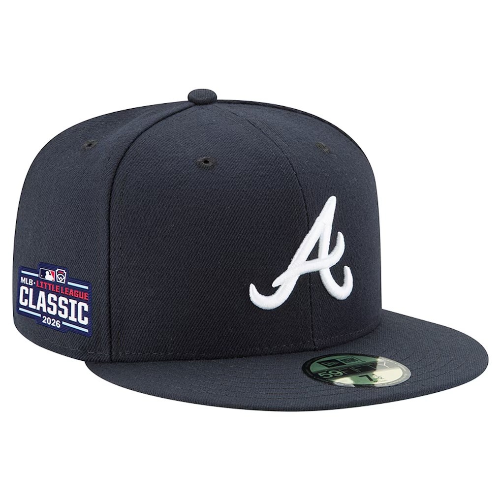 Atlanta Braves New Era 2026 Little League Classic Authentic Collection 59FIFTY Fitted Hat