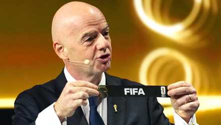 FIFA president Gianni Infantino