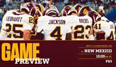 Football Opens 2026 Season at New Mexico Saturday Night
