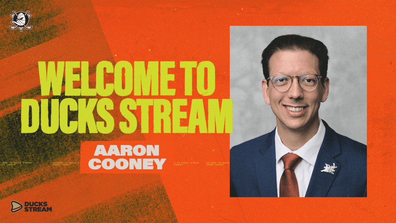Ducks Name Cooney Play-By-Play Announcer for Ducks Stream