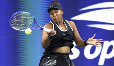 Tennis: Osaka sees off Mertens to reach U.S. Open 4th round
