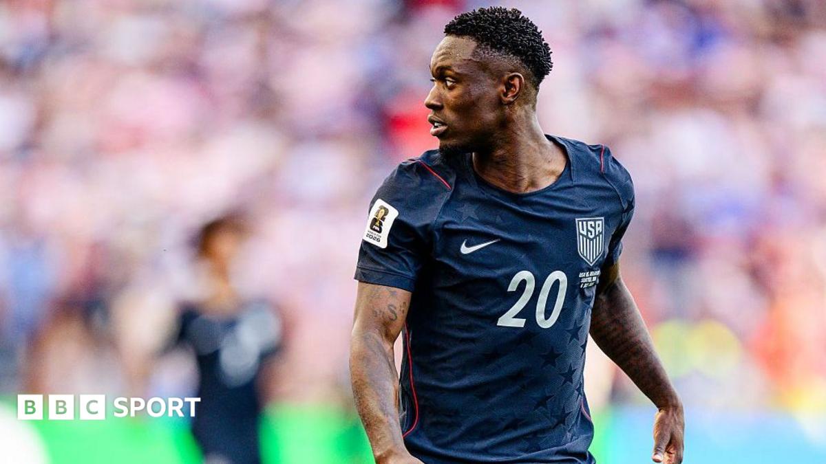Folarin Balogun of the United States celebrates his goal during the FIFA World Cup 2026 Round Of 32 match between USA and Bosnia and Herzegovina