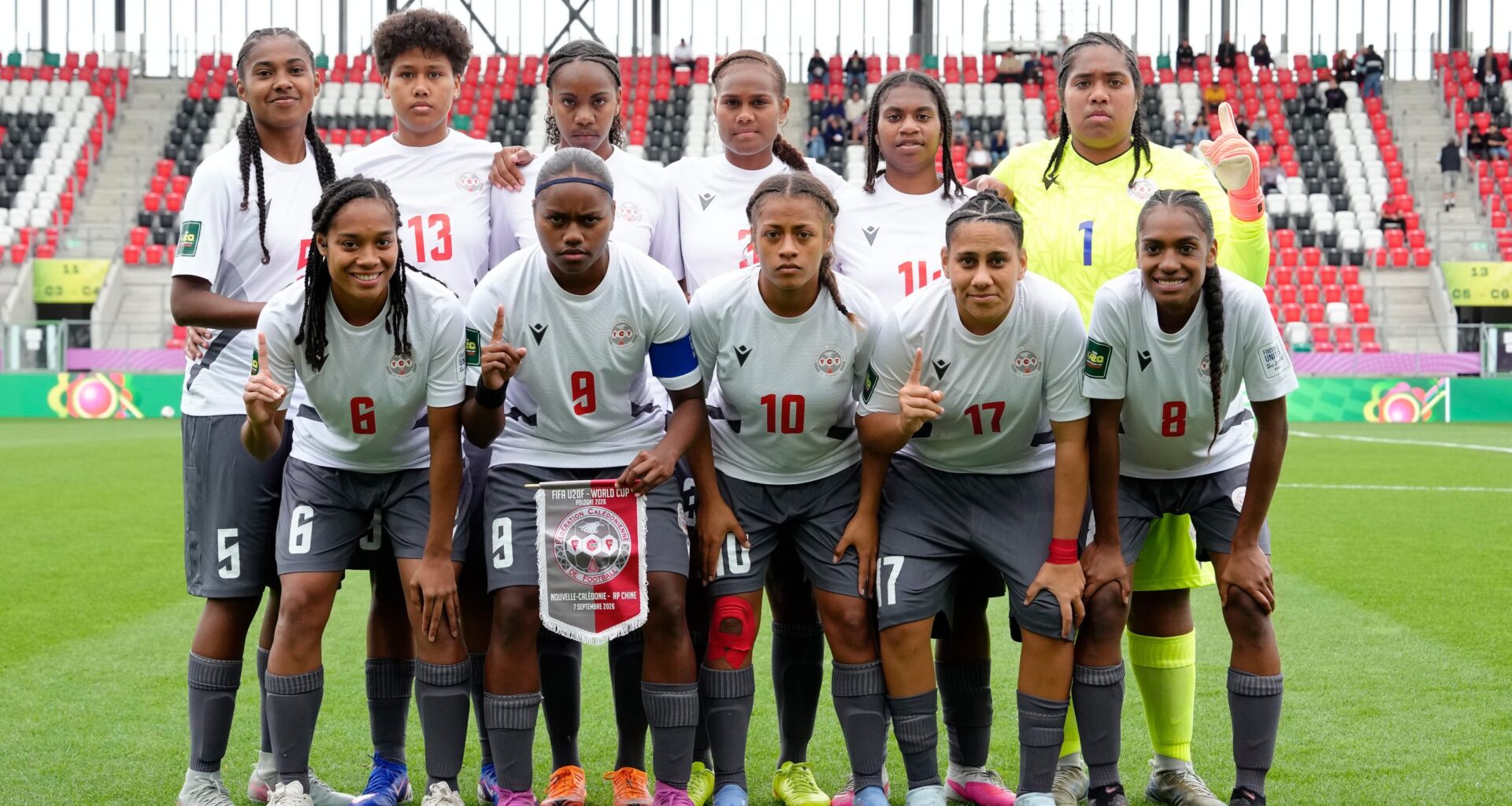 New Caledonia show plenty of spirit in defeat by China at FIFA U-20 Women’s World Cup