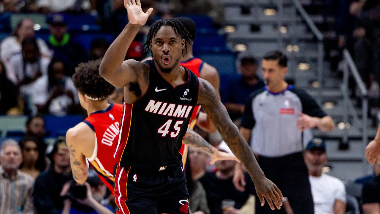 Gabe Vincent believes Davion Mitchell is the X-factor for the Heat's success image
