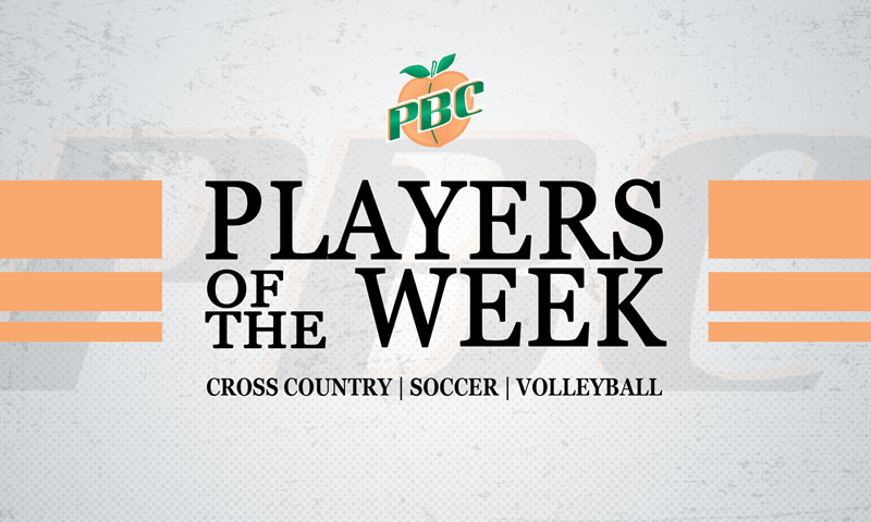 PBC Announces Cross Country, Soccer, Volleyball Players of the Week