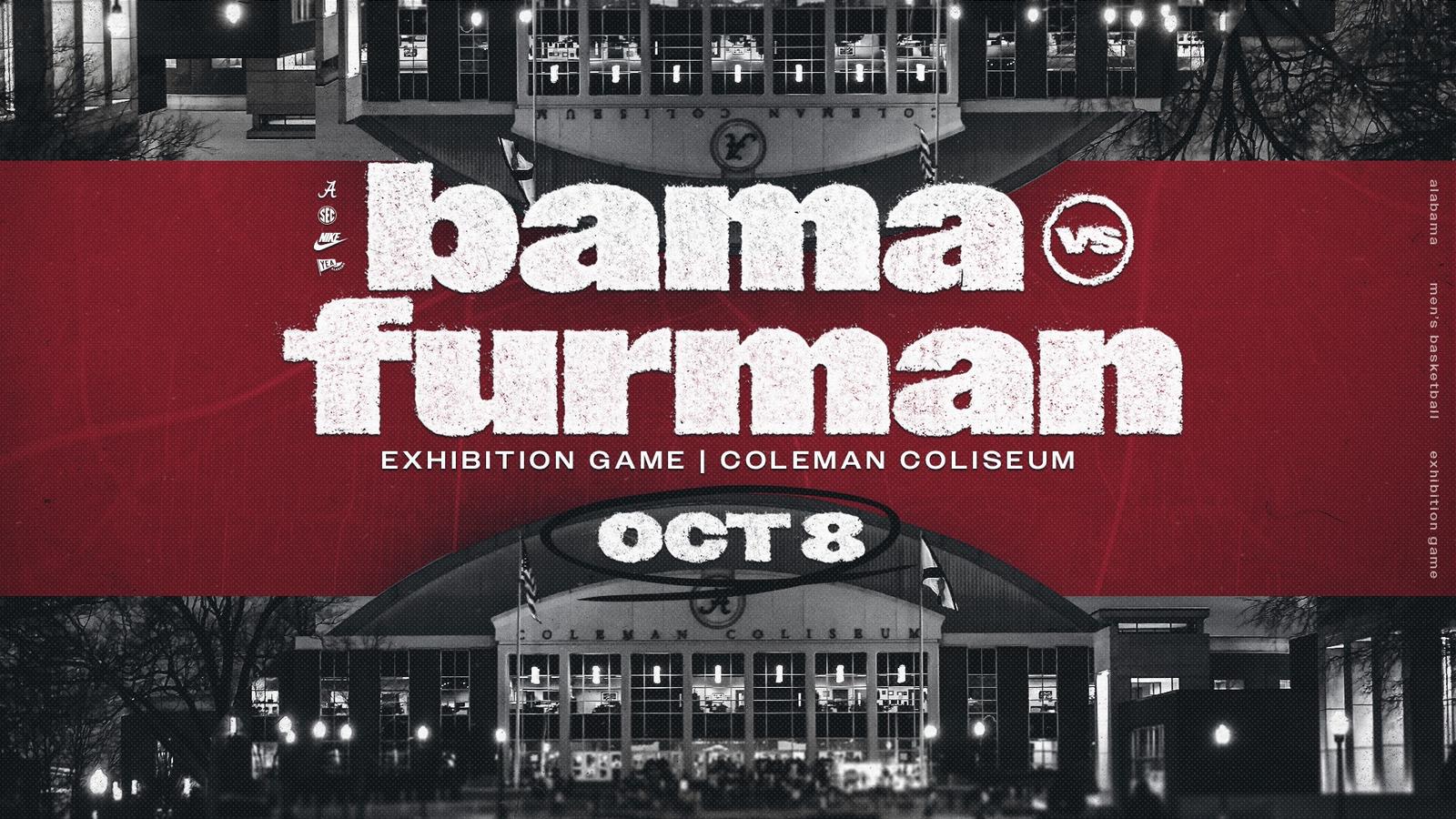 Men’s Basketball Hosts Furman in an Exhibition Game