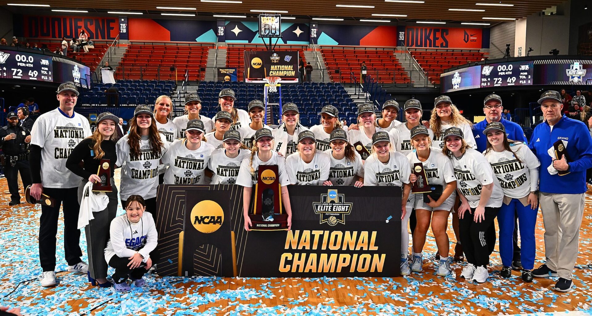 Grand Valley State wins 2026 DII women's basketball championship