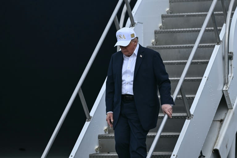Trump turns to golf, family business on Irish visit's second day