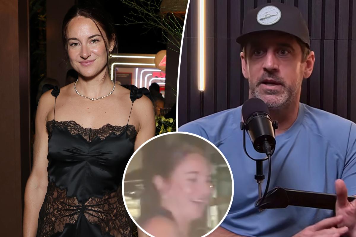 Shailene Woodley laughs off question about ex Aaron Rodgers after NFL star's scathing comments