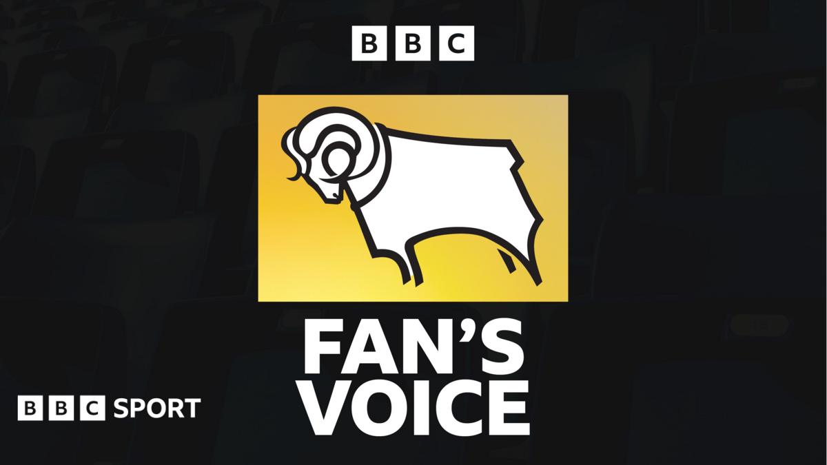 Derby County fan's voice banner