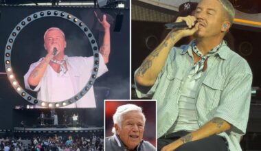 Macklemore called for ‘Free Palestine’ at second MetLife Stadium show after NFL owners were allegedly assured he wouldn’t