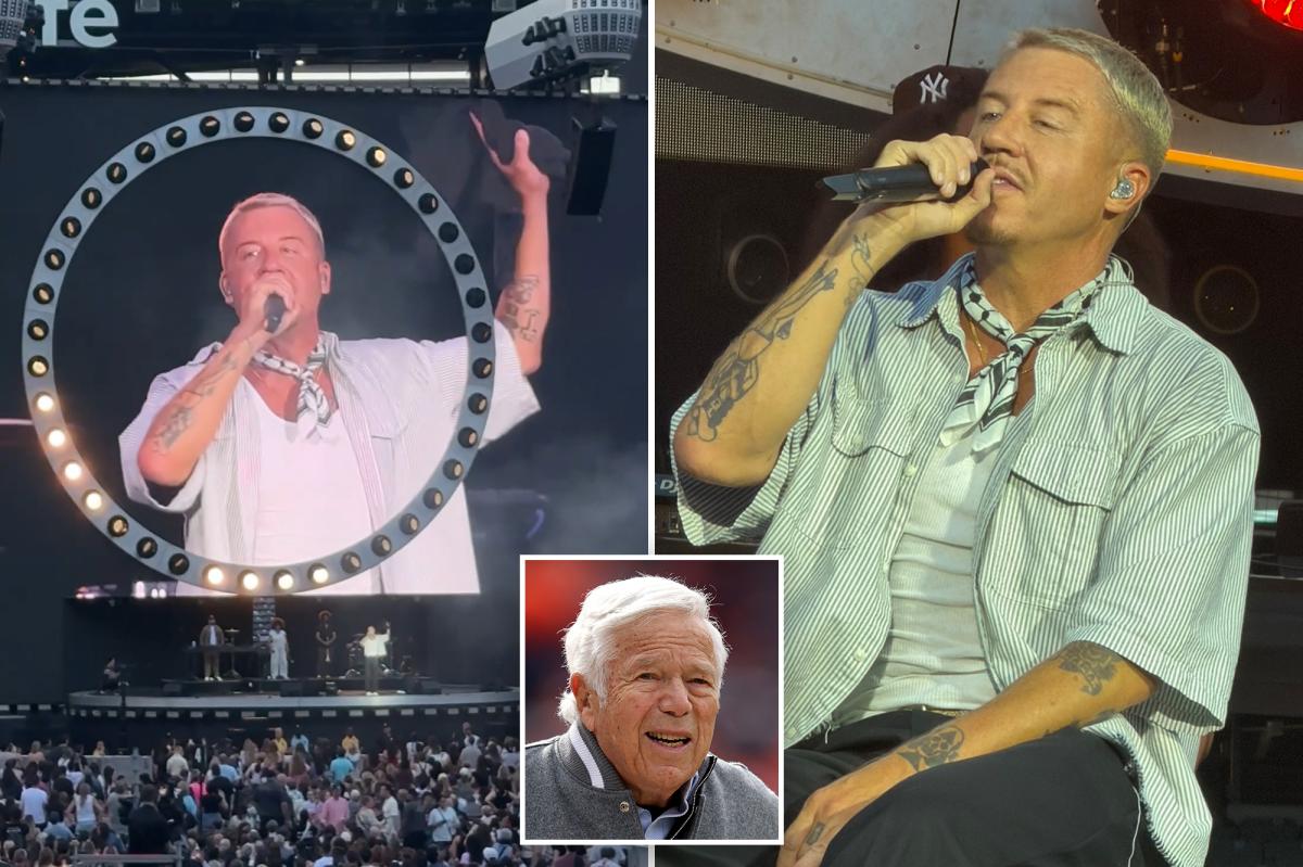 Macklemore called for ‘Free Palestine’ at second MetLife Stadium show after NFL owners were allegedly assured he wouldn’t
