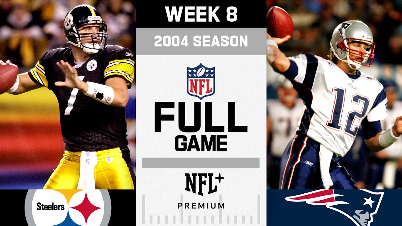 Brady Meets Big Ben! (Patriots vs. Steelers 2004 Week 8) | Throwback Game of the Week