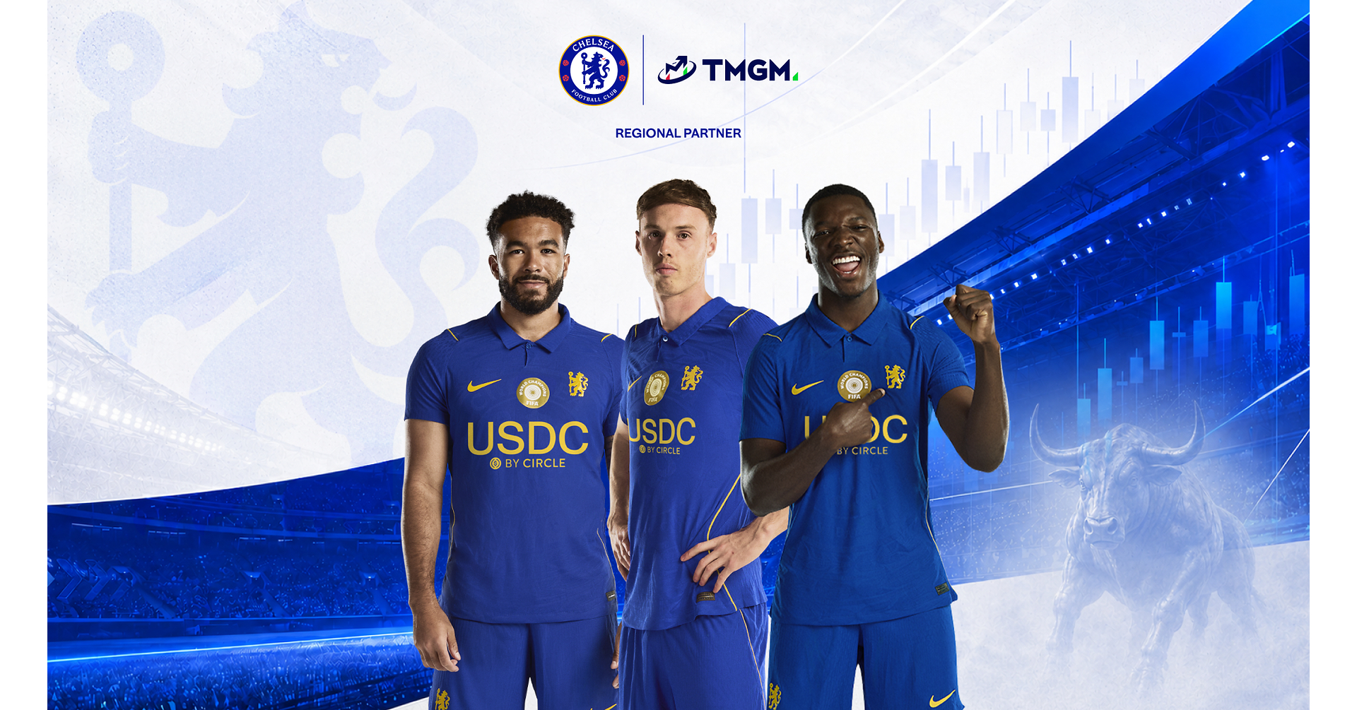 TMGM and Chelsea Football Club Extend Partnership into Fourth Year, Expanding into the Middle East