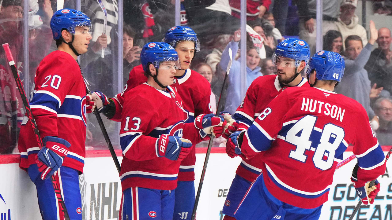 Caufield scores 2nd goal in OT, Canadiens rally past Senators at Hockeyville
