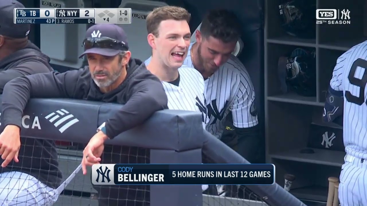 Cody Bellinger BELTS a TWO-RUN HOME RUN for the Yankees! 💪😱 (5th homer in last 12 games!)