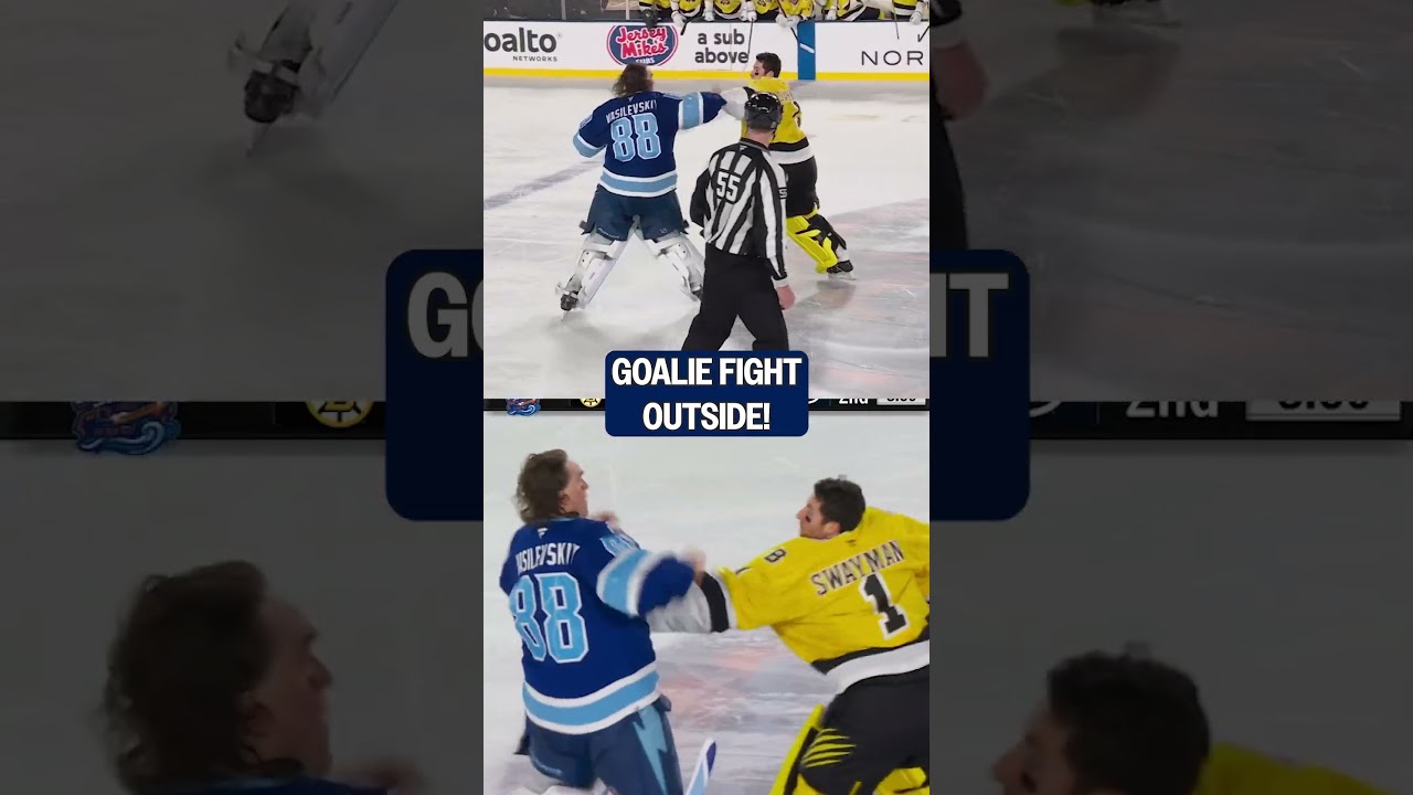 THROWBACK: Goalie fight!