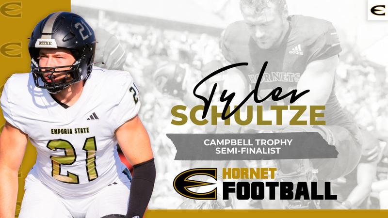 Emporia State's Tyler Schultze Named Semifinalist For Campbell Trophy