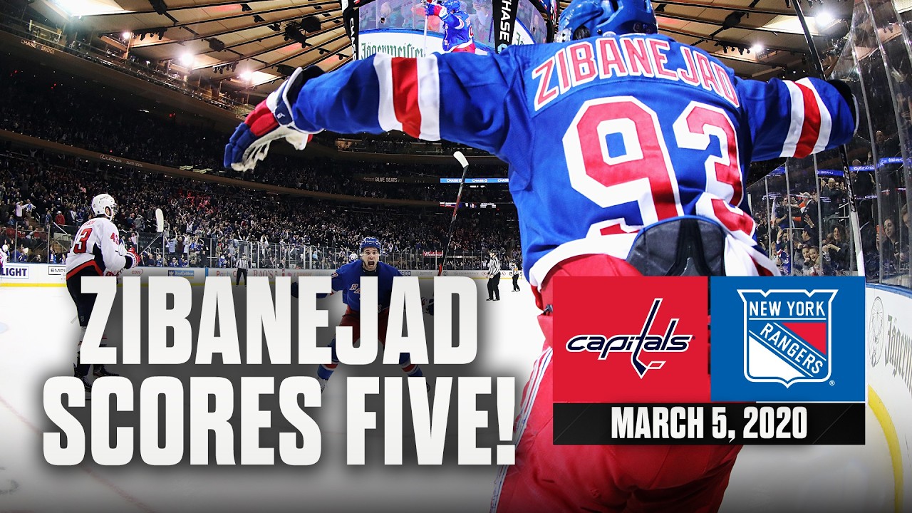 FULL REPLAY: Mika Magic | Capitals vs. Rangers | 2019-20 NHL Regular Season