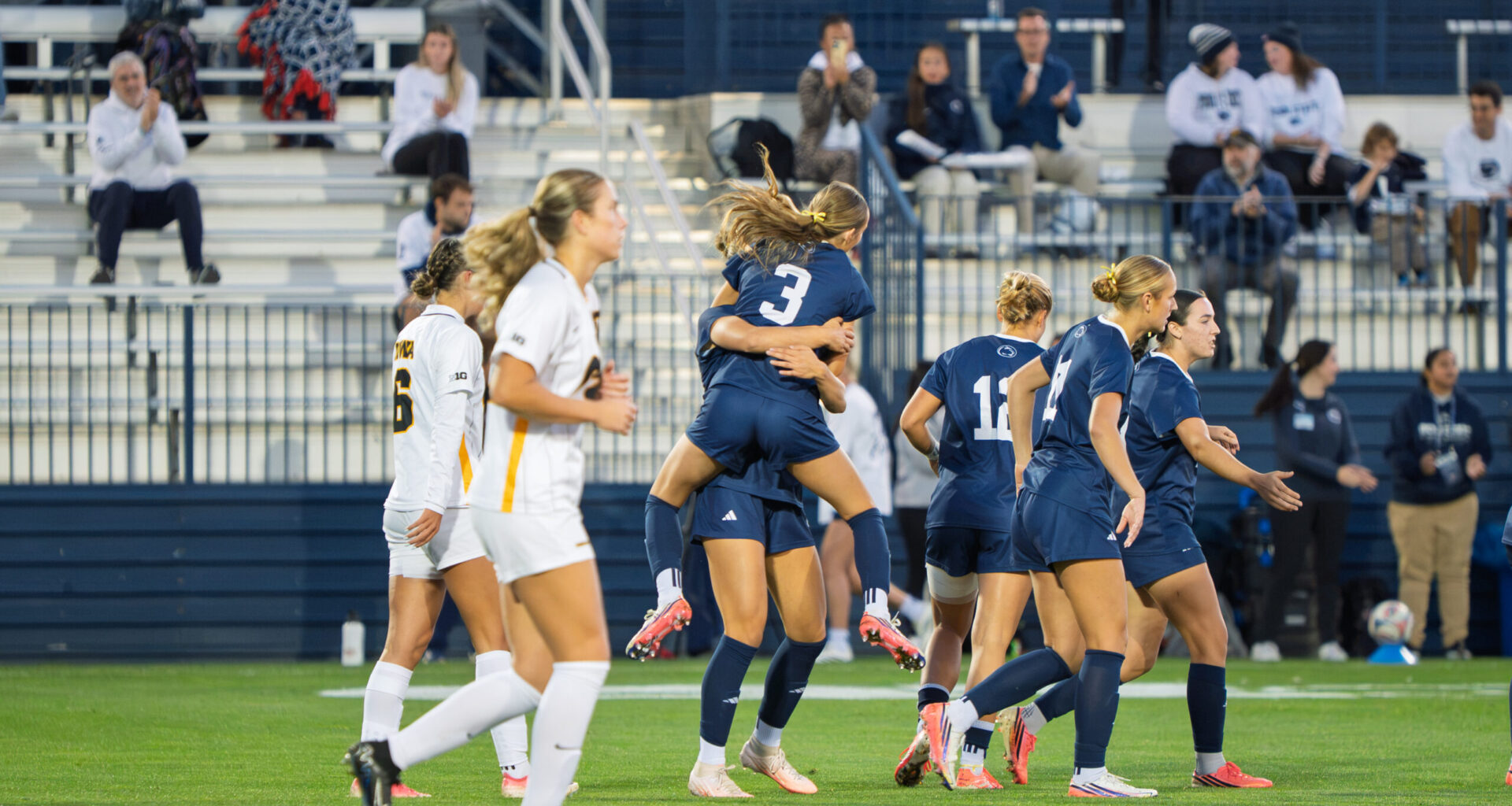Penn State Women's Soccer Ties Iowa 1-1 In The White Out