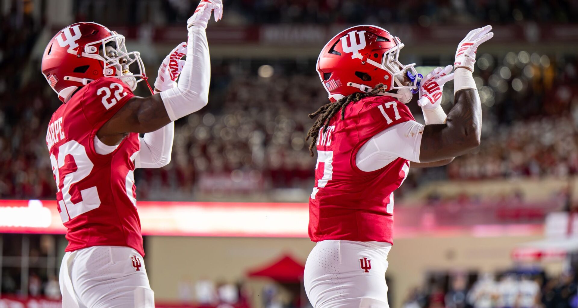 Lee Beebe Jr. rushes for 203 yards and No. 4 Indiana holds off surprising Northwestern 29-23