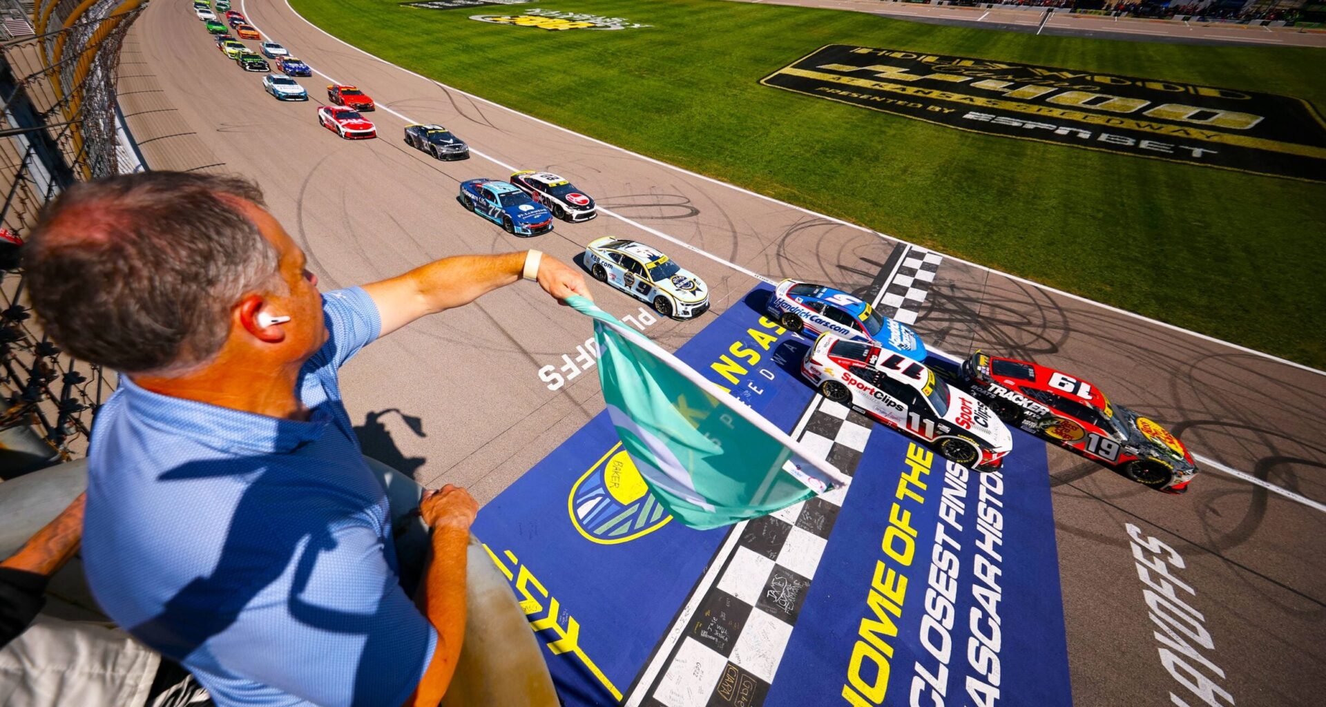 NASCAR starting lineup & TV schedule: Kansas (September 2026)