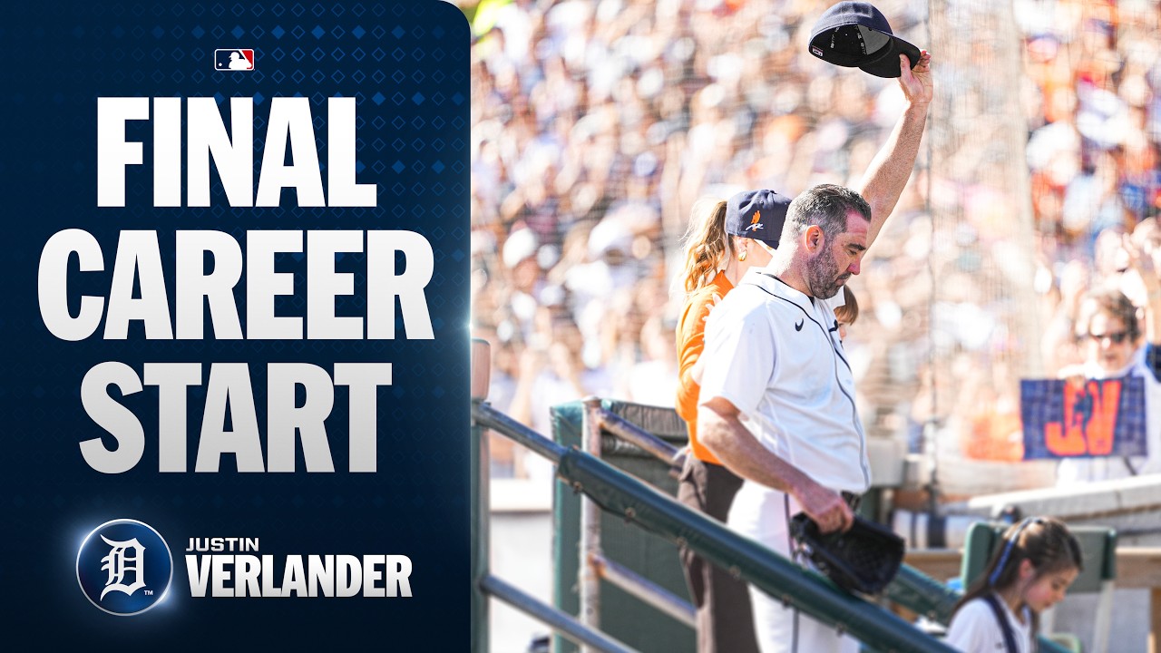 FULL START: Justin Verlander takes the mound for the final time in his Hall of Fame career!