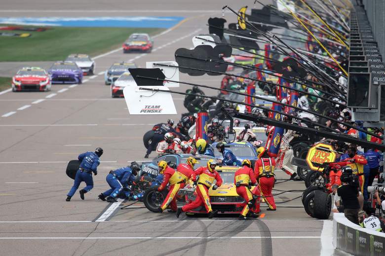 NASCAR post-race inspection clears Kyle Larson at Kansas, but four playoff cars face engine testing before Las Vegas.