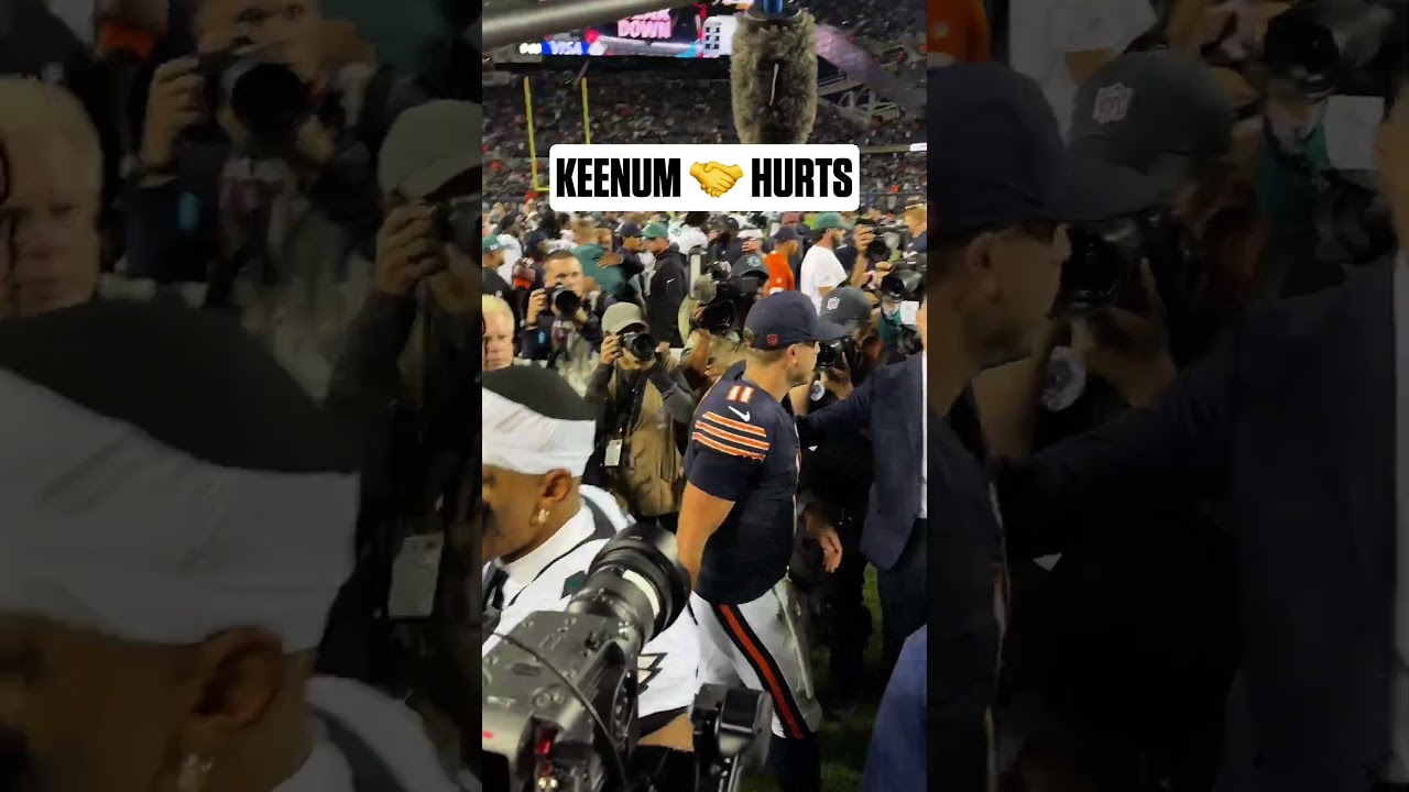 all love between Jalen Hurts and Case Keenum