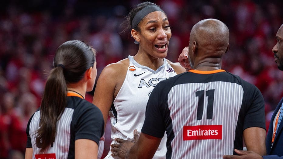 WNBA refs miss opportunity to eject A’ja Wilson over meltdown, entering stands
