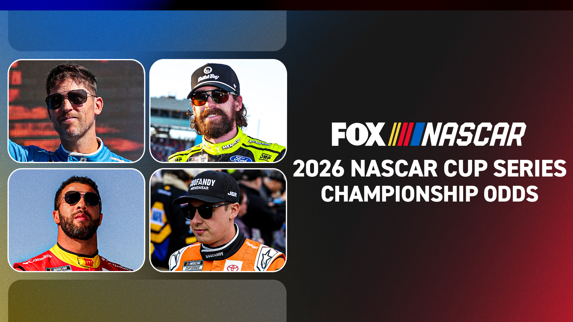 2026 NASCAR Cup Series Title Odds: Hamlin Favored To Win Chase; Larson Closing In