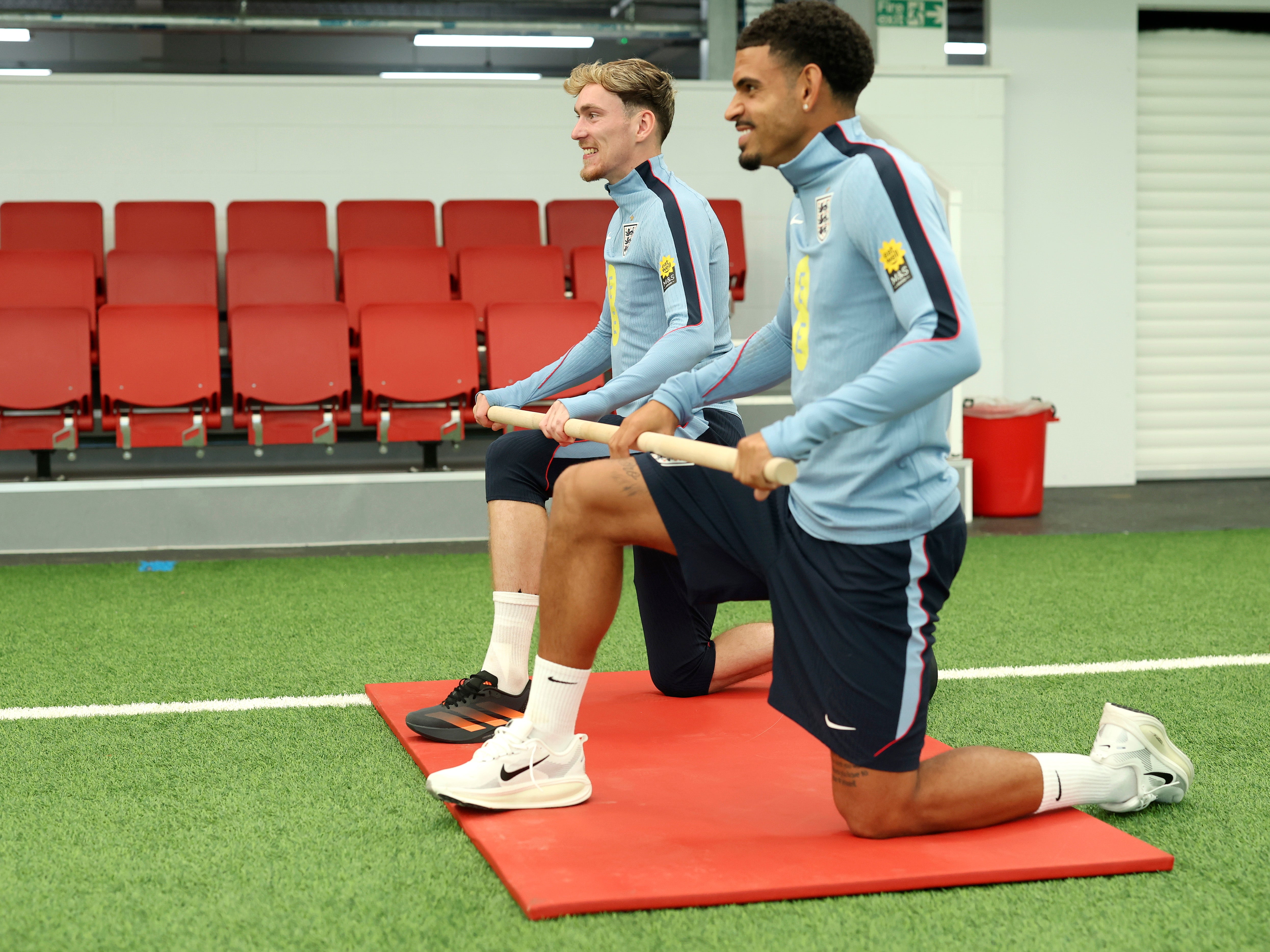 Garner and Gibbs-White were late additions to the squad