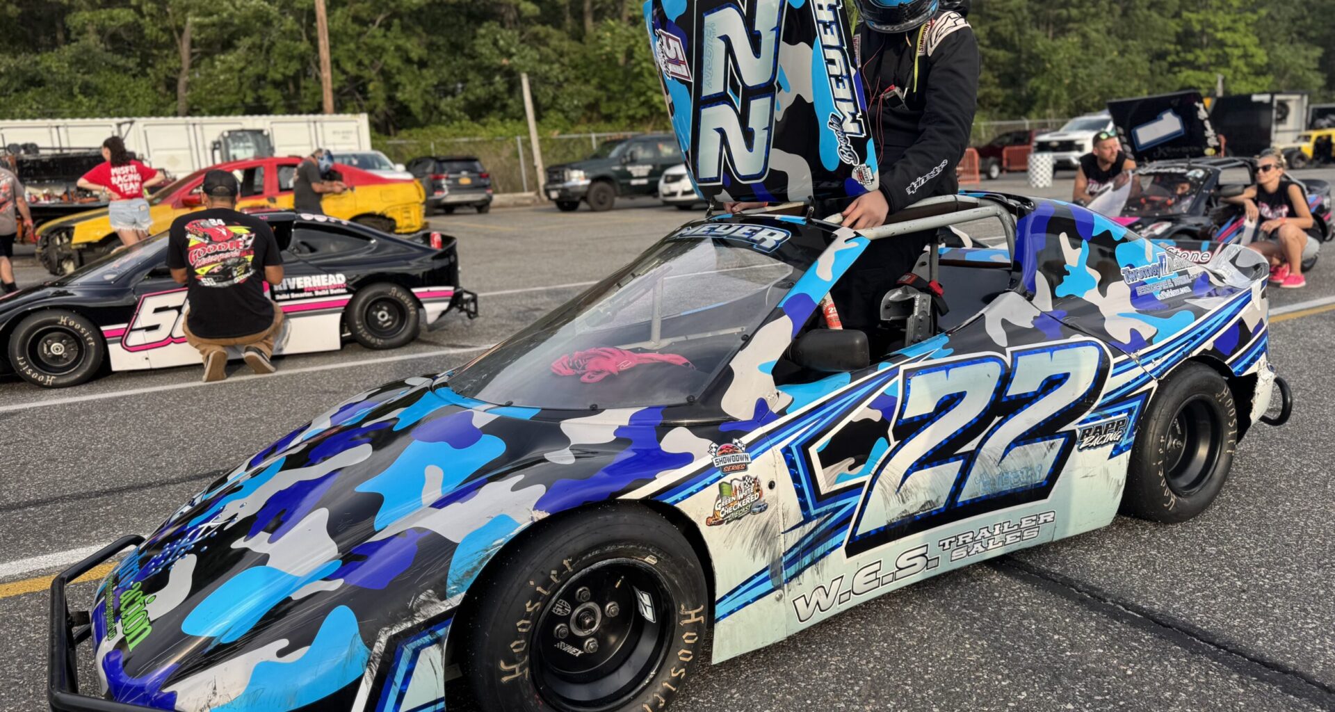 12-year-old Brooke Meyer is racing towards NASCAR