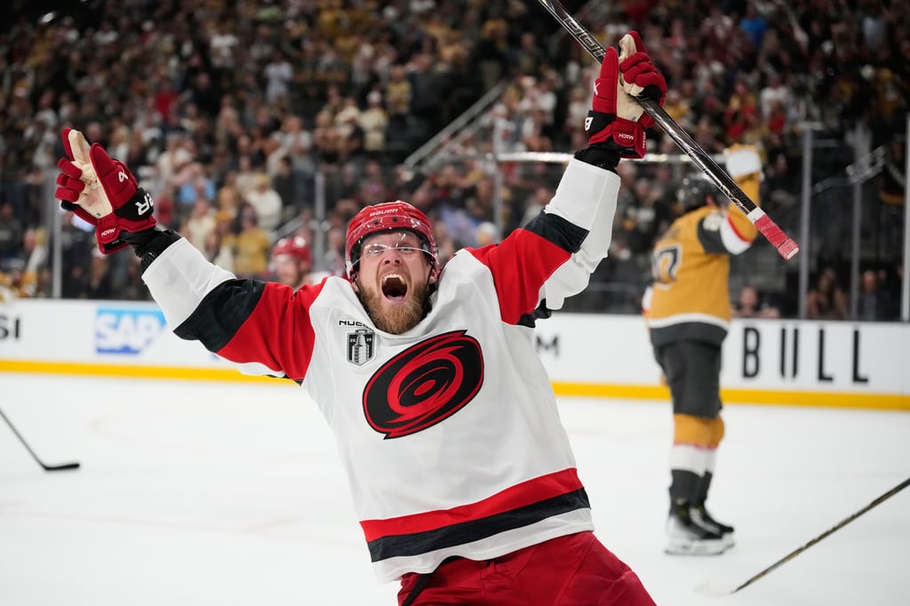 Aptopix Stanley Cup Hurricanes Golden Knights Hockey