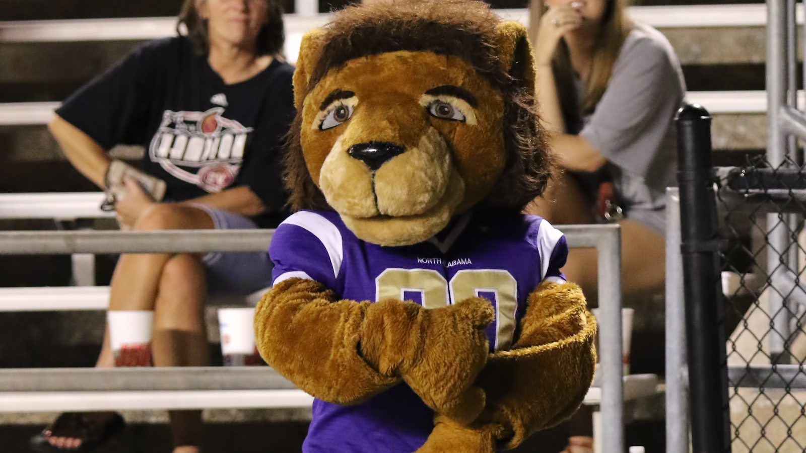 University of North Alabama Leio the UNA mascot